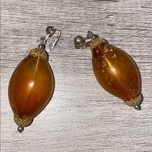 Vintage Clip On Earrings